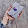 Bob Esponja 11 Monedero de Borla de Color Sólido Cartera Temu Cartera Corta Cartera Delgada Estilo Caliente Transfronterizo Disponible
