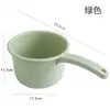 Cuchara de Plástico con Mango Largo para Agua para Lavar el Cabello del Bebé, Cucharón de Cocina Engrosado, Cuchara para el Baño de Niños Pequeños y Bebés