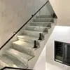 Corrimão de Escada de Vidro em Liga de Alumínio Guarda-Corpo de Varanda para Autoinstalação Decoração de Vila Cerca Simples Outros