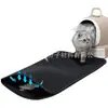 Venta al por mayor de fábrica Esterilla de Arena Eva para Gatos Anti-Salpicaduras y Control de Arena, Lavable con Correa para la Muñeca, Esterilla para Mascotas de Tela Antideslizante, A Prueba de Salpicaduras