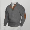 25 Ventas Calientes Transfronterizas Otoño e Invierno Talla Europea para Hombre Casual para Exterior Cuello Alto Manga Larga Jacquard Tejido Jersey 5XL Sudadera