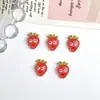 Decorações de Arte para Unhas Cartoon de Frutas e Vegetais Tendência Acessórios de Unha Fofos 3D Usáveis Morango Melancia Pequenos Acessórios