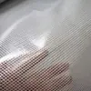 Tecido de malha de PVC tecido de malha transparente laminado tenda personalizada filme de PVC