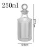 Botella de Licor Pequeña Transparente 150ml Bincoo Botella de Vidrio para Café Cold Brew Sellada 0.1kg Botella de Licor Botella Dispensadora de Vino de Frutas