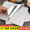 Papel Composto de Folha de Alumínio de Grau Alimentício Impresso Personalizado Lata de Folha de Alumínio Papel de Embalagem para Sanduíche Cachorro-Quente Burrito Mexicano