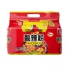 Macarrão Picante e Azedo Baizhajia Chenji, Pacote com 5 Unidades, Macarrão Grosso e Fino de Chongqing, Amigo de Dormitório, Sem Cozinhar, Macarrão Instantâneo Conveniente