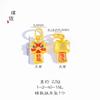 Color duradero no se decolora Arena dorada de Vietnam seguro y saludable zodiaco dragón fantasma de la montaña colgante accesorios DIY pulsera pulsera