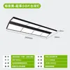 Lâmpada de bilhar LED para mesa de bilhar, anti-reflexo, 6 peças grandes, 4 peças, salão de bilhar, snooker, suspensa, figura de oito, lâmpada sem sombra