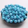 Cuentas redondas acrílicas degradadas de 8 mm, cuentas de tinta de imitación cerámica, accesorios para pulseras, pendientes, broches, cadenas de teléfono DIY