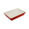 Plato de Exhibición para Delicatessen Plato de Porción de Melamina Plato Rectangular para Platos Fríos Bandeja para Cuellos de Pato Estofados Comercial Engrosado