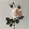 Hidratante de manos de alta calidad 2 rosas ramo de simulación adornos de alta calidad sala de estar habitación baño arreglo floral ramo