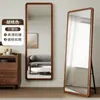 Espejo de Tocador Personalizado para Uso Doméstico en Habitaciones de Niñas, Estilo Ins Celebridad de Internet Retro Nórdico Espejo Grande, Celebridad de Internet Ins