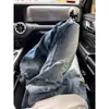 Jeans rotos tipo rayo para hombre, pantalones finos de verano rectos holgados estilo callejero americano, marca de moda, jeans acampanados geniales y elegantes