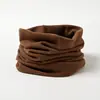 Braga de Cuello Térmica de Doble Cara de Felpa para Niños, Bufanda Cálida para el Cuello, los Adultos Pueden Usarla como una Falsa Prenda de Dos Piezas de Cuello Alto, Estilo Otoño e Invierno