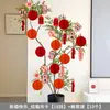 Decoração de Pingente de Casamento para Quarto de Casamento, Casa Nova, Quarto, Sala de Estar, Decoração de Guirlanda Suspensa, Pingente de Dupla Felicidade para Casamento, Suprimentos de Casamento