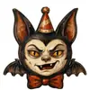 2026 Nueva Decoración Retro de Halloween Pequeñas Figuras de Madera Adornos Artesanía de Madera Creativa para el Hogar y el Escritorio