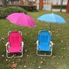 Silla de playa para niños al aire libre con sombrilla, foto de viento coreano, multifunción con sombrillas, silla para niños, silla de playa portátil