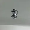 Brincos de Pérola Cravejados com Diamantes, Elegantes e Modernos, Anéis Tendência Retro Francesa Versáteis de Nicho, Acessórios Frescos e Delicados