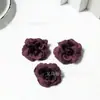 Pequena Rosa Rosa Chá Flor de Seda Cabeça Decoração de Casa Material DIY Adereços de Fotografia Parede de Fundo de Casamento Flor Artificial