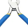 Los fabricantes suministran alicates de pino de 5 pulgadas alicates de corte superior alicates para cremalleras mango azul y amarillo alicates para joyería hecha a mano DIY