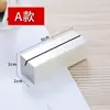 Suporte de Cartão de Mesa em Aço Inoxidável Pegador de Comida para Buffet Suporte de Exibição de Etiqueta de Comida Cartão de Lugar de Mesa de Hotel Nome