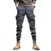 Overol de estilo militar retro americano pesado europeo y americano con múltiples bolsillos para hombre marca de moda pantalones de punta pantalones transfronterizos en stock