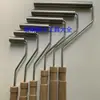 Rolo desespumante de fibra de vidro ferramenta de laminação manual rolo de prensagem desespumante com padrão vertical de alumínio rolo de diâmetro de alumínio 20MM