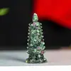 "Adornos de Torre Wenchang de Cristal Natural Rellenos de Resina" Escritorio Estudio Torre Wenchang de Cristal de Resina