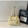 Bolso Retro para Mujer, Gran Capacidad, Nuevo Bolso Cruzado Casual Primavera-Verano 2026, Mochila de Color Sólido de Moda