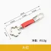 Nuevo llavero de flor de ciruelo con hebilla de resorte floral de cuero, colgante para bolso, accesorio DIY de superventas transfronterizo para parejas