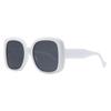 Nuevas gafas de sol cuadradas de gran tamaño con colores vanguardistas, estilo europeo y americano, gafas de sol sencillas de moda para celebridades de Internet y comercio exterior.