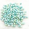 Cuentas redondas de color sólido Mabei de 4/6/8/10 mm, material para abalorios hechos a mano DIY, cadena para teléfono móvil, pulsera, accesorios de joyería