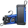 Banco de Energía Solar Portátil para Exteriores de Nuevo Modelo Transfronterizo con Carga Inalámbrica Magnética Integrada 10000 mAh Fabricante