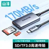Lector de Tarjetas Shanze Usb3.0 Sd/Tf/Type-C Cámara Ccd Monitoreo Almacenamiento de Grabación Transmisión de Alta Velocidad