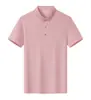 Directo del FabricanteSecado Rápido Cuadros Solapa Color Sólido Casual Exterior Nuevo Estilo Unisex Camisa Polo Recomendación Principal Versión Pública