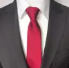 Corbata de negocios formal para hombre cremallera perezosa fabricante en stock 8cm fácil de tirar corbata a rayas negras sin nudo
