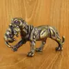 Nuevos adornos pequeños de latón con forma de Tigre veneno no comestible para escritorio de oficina en casa, celebridad de Internet para transmisión en vivo, mascota de té pequeña, decoraciones para portalápices