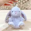 Pingente de Pelúcia Original Wendy Coelho Sentado Boneca Coelho Floral Fofa Boneca Pequeno Presente Venda por Atacado