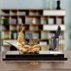 Porta-canetas criativo simples caixa de armazenamento de papelaria balde de canetas ornamentos de mesa simples material de escritório porta-canetas armazenamento de mesa do chefe
