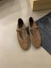 Sapatos Mary Jane de bico quadrado e plataforma, camada única, calçados femininos, primavera e outono, 2023, todos os modelos, couro legítimo, retrô, solado macio, estilo Milk