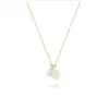 Collar de Calabaza de Alta Calidad Elegante Colgante de Jade Blanco Imitación Cadena para Clavícula de Mujer Celebridad de Internet Marca de Lujo Ligero Nicho Joyería Elegante