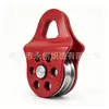 Bloco de polia para guincho off-road, gancho de polia para cabo de guincho snatch, modificação de polia 6 toneladas