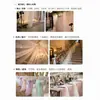Cortinas de Gasa para Bodas Transfronterizas, Decoración de Escenario para Fiestas y Eventos al Aire Libre, Arcos de Malla, Decoraciones de Techo, Sillas, Cortinas de Escenario