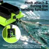 Barco de Cebo Fluorescente Inteligente para Pesca en Exteriores Transfronterizo Barco de Control Remoto de Alta Velocidad Barco Señuelo Eléctrico de Cebo para Peces Comercio Exterior Al por Mayor