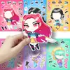 Lindas Chicas Cazadoras Grupo Vestir Pegatinas Rompecabezas DIY Cuaderno Hecho a Mano Decoración de Teléfono Pegatinas Impermeables de PVC Venta al por Mayor
