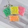 Papel de concha diy gota de pegamento relleno 7 colores 2g chips de papel de caramelo chip de celofán accesorios de chip accesorios de gota de pegamento