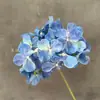 Decoração de Corredor de Casamento com Hortênsias Sonhadoras 3D, Decoração de Sala de Estar, Arranjo de Chão para Casamento, Flores Artificiais Falsas, Arranjo de Chão Transfronteiriço, Flores Simuladas