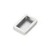 Caja de hojalata Esmerilada Portátil Cortaúñas Producto Pequeño Ventana Empaque de Caja de Hierro Medalla de Pecho Unidad USB Caja de Almacenamiento de Monedas Conmemorativas