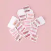 Nuevas Uñas Portátiles Terminadas de Alta Gama, Parches para Uñas Cuadradas Cortas, Uñas Portátiles Removibles de Alta Gama para Verano