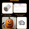 Decoraciones de linternas de calabaza de Halloween, accesorios para crear un ambiente festivo, arreglos de escenas, decoraciones para entradas, bares y tiendas, decoraciones nocturnas